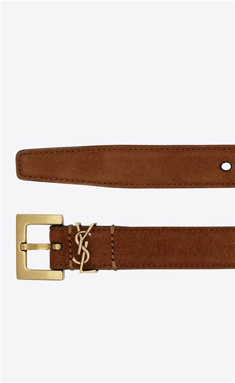 ysl cassandre belt bagysl reversible belt|cassandre thin belt with square buckle in suede .